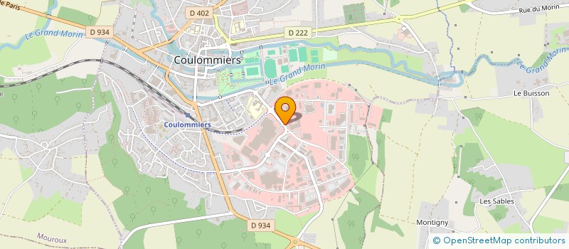 localisation de l'entreprise SPS MEDICAL à COULOMMIERS