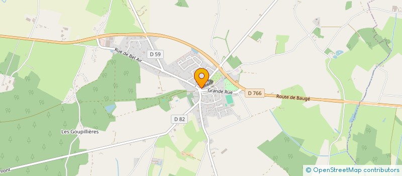 localisation de l'entreprise SPS PATTON  MONTREUIL-SUR-LOIR