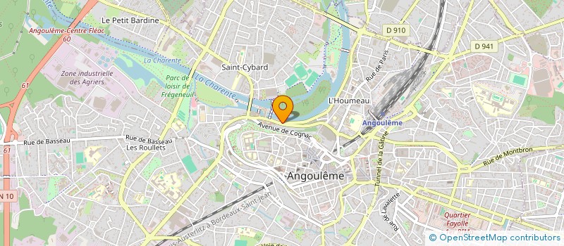 localisation de l'entreprise SPS SOLUTIONS à ANGOULEME