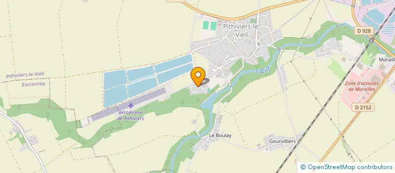 localisation de l'entreprise SPS VTC TRANSPORTS à PITHIVIERS-LE-VIEIL