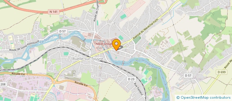 localisation de l'entreprise SPSE SARL  RUELLE-SUR-TOUVRE