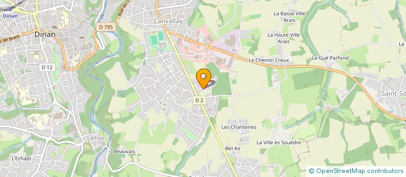 localisation de l'entreprise SPSI CONSULTING à LANVALLAY