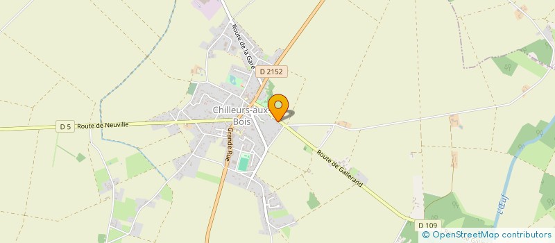localisation de l'entreprise SPSM à CHILLEURS-AUX-BOIS