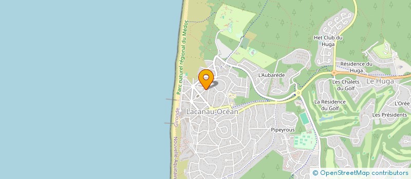 localisation de l'entreprise SPT  LACANAU