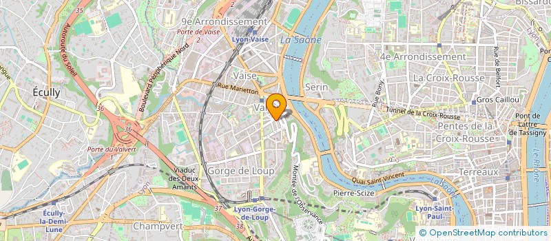 localisation de l'entreprise SPT PISCINES  LYON