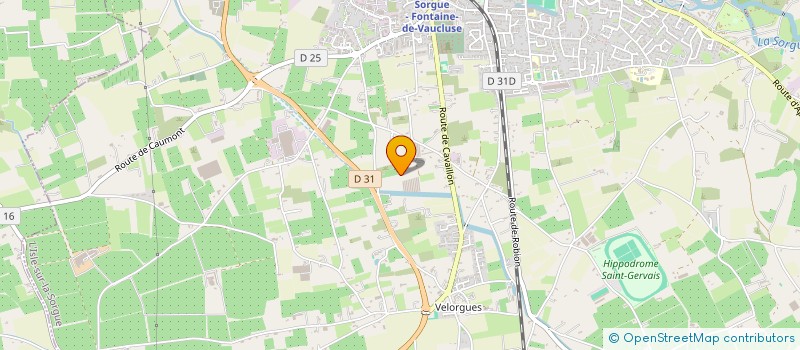 localisation de l'entreprise SPT SOC PRIMEURS TRANSPORTS à L ISLE SUR LA SORGUE