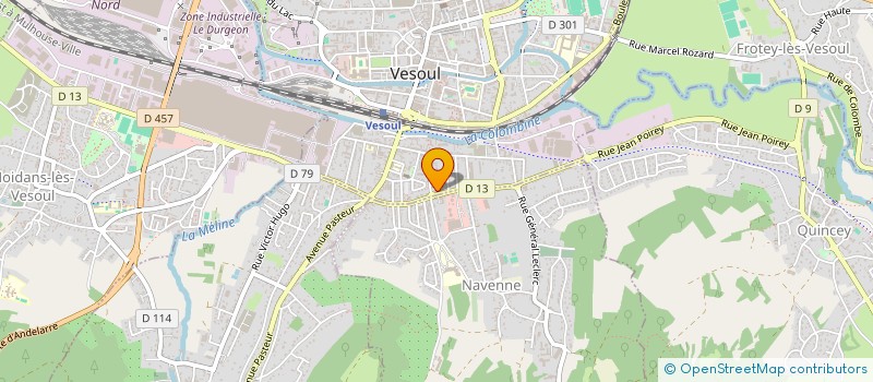 localisation de l'entreprise SPTS à VESOUL