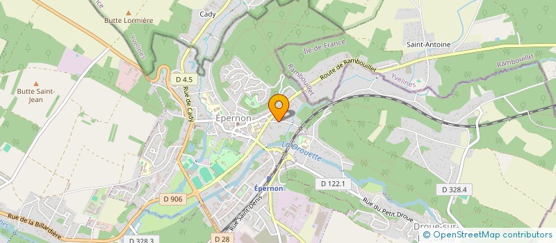 localisation de l'entreprise SPUMA NIGRA à EPERNON