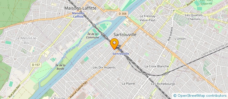 localisation de l'entreprise SPUNEXTIL à SARTROUVILLE