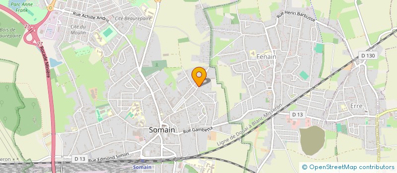 localisation de l'entreprise SPUNYBOYS PRODUCTION  SOMAIN