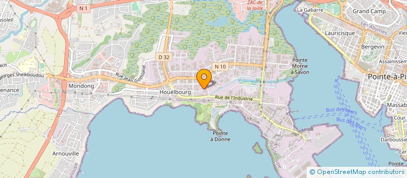 localisation de l'entreprise SPV ABYMES 3  LES ABYMES