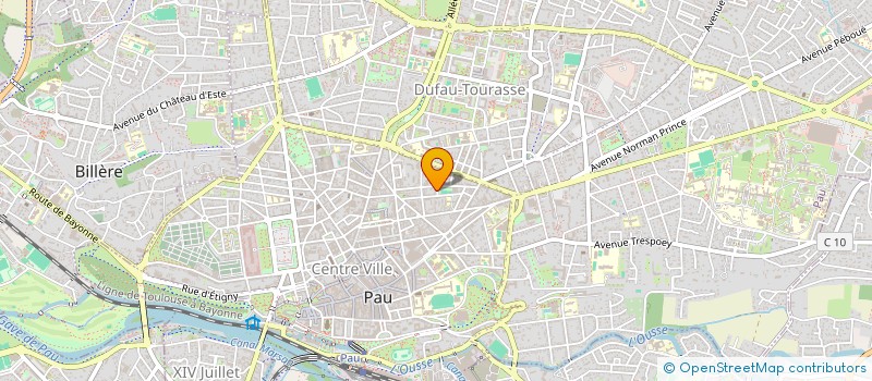 localisation de l'entreprise SPV CONSEIL à PAU