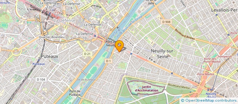localisation de l'entreprise SPV CONSEILS à NEUILLY-SUR-SEINE