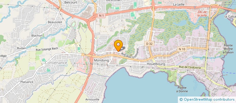 localisation de l'entreprise SPV DURIMEL  LES ABYMES