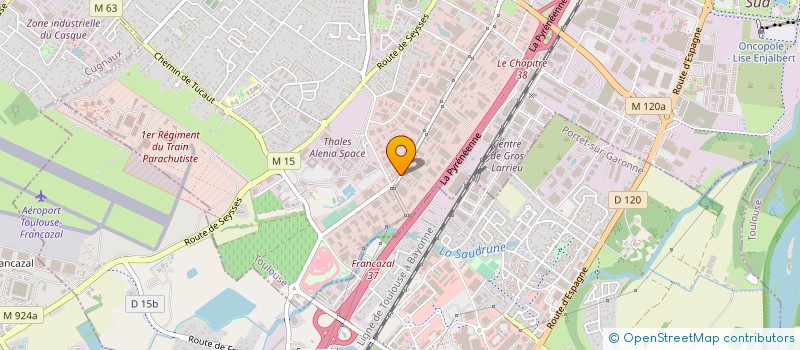 localisation de l'entreprise SPV G à TOULOUSE