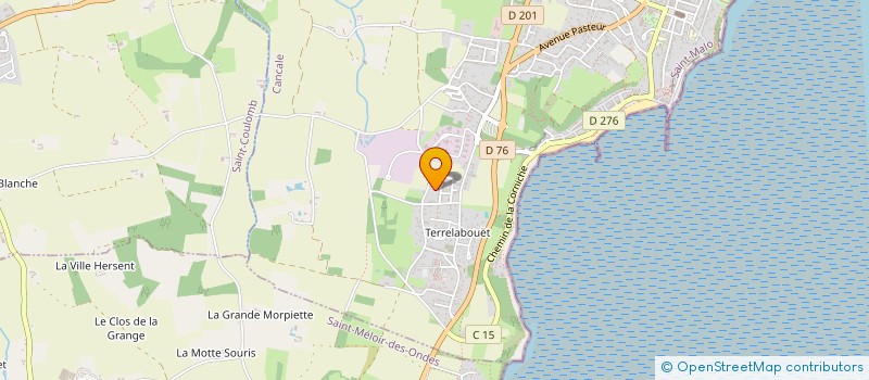 localisation de l'entreprise SPV HIT MAG BREIZH ANGELS  CANCALE