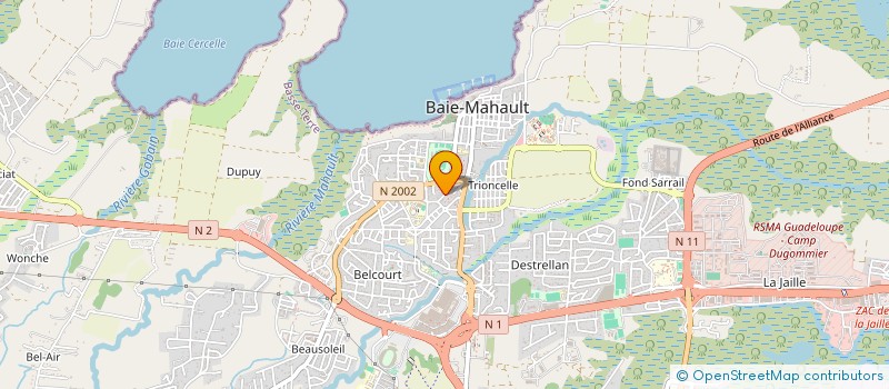 localisation de l'entreprise SPV ISIS  LES ABYMES