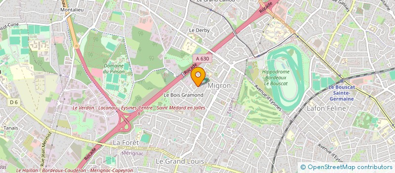 localisation de l'entreprise SPV MANAGEMENT  EYSINES