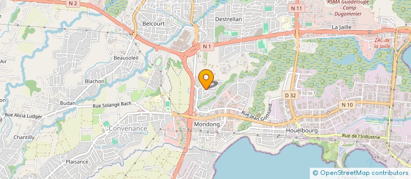 localisation de l'entreprise SPV MARCO POLO  LES ABYMES