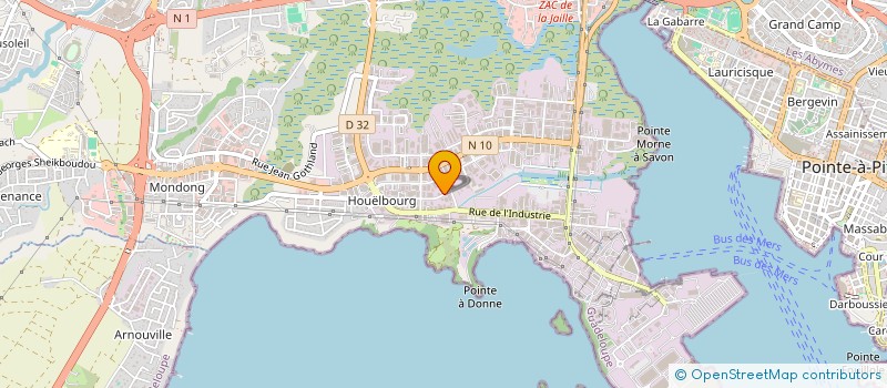 localisation de l'entreprise SPV POINTE DE JARRY 1  LES ABYMES