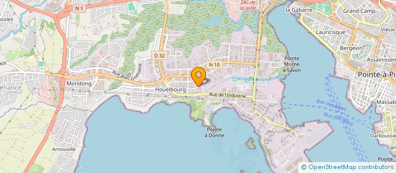 localisation de l'entreprise SPV POINTE DE JARRY 2  LES ABYMES