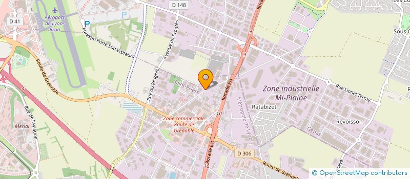 localisation de l'entreprise SPV PRO BAIE  SAINT-PRIEST