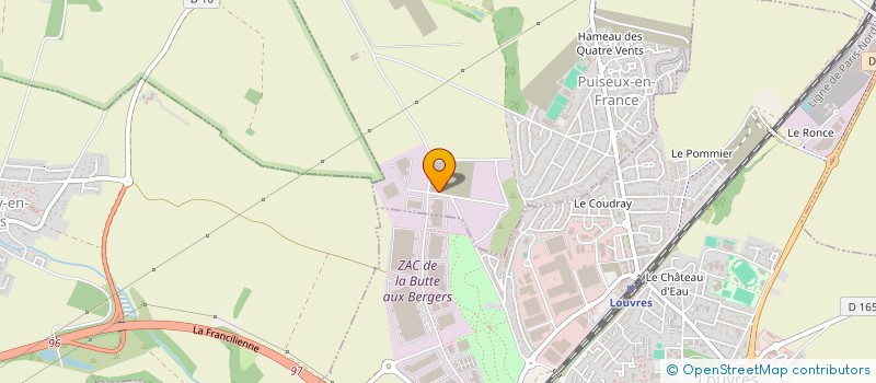 localisation de l'entreprise SPV PROD ELEC  PUISEUX-EN-FRANCE