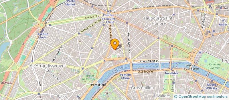 localisation de l'entreprise SPV SANSO 2025  PARIS