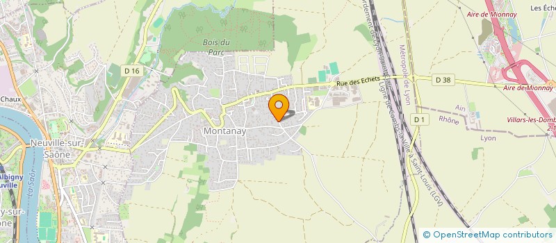 localisation de l'entreprise SPV1 ONEMW  MONTANAY