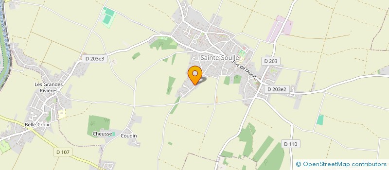 localisation de l'entreprise SPV7614  MARANS