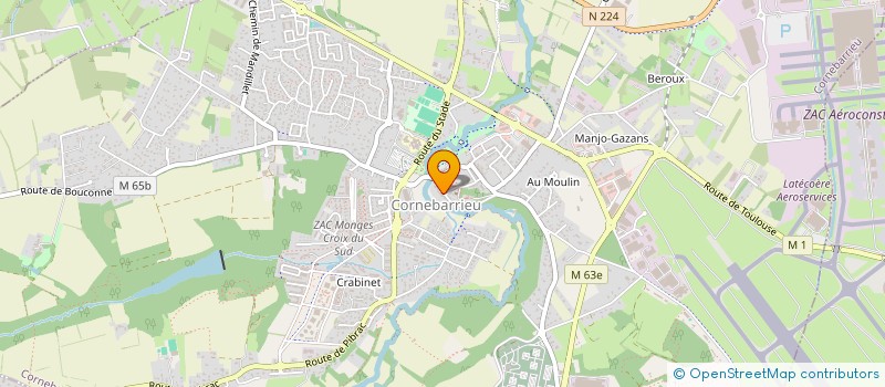 localisation de l'entreprise SPVENTE à CORNEBARRIEU