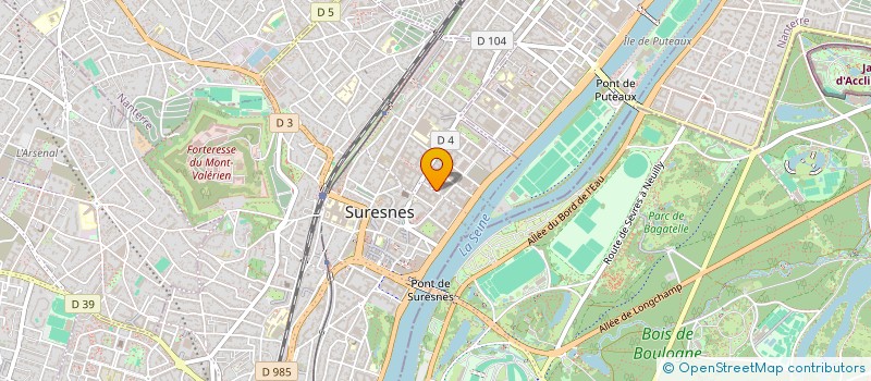 localisation de l'entreprise SPVIE à SURESNES