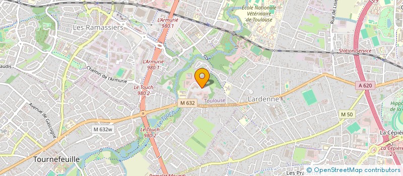 localisation de l'entreprise SPVMP 2 à TOULOUSE