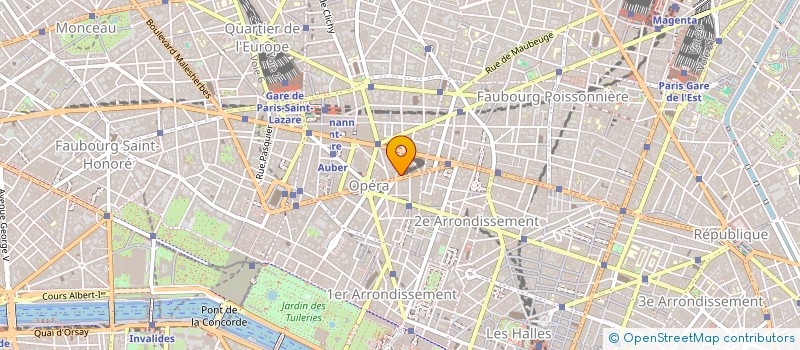 localisation de l'entreprise SPVMV à PARIS