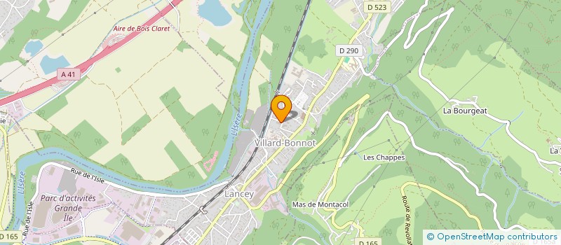 localisation de l'entreprise SPW DISTRIBUTION  BERNIN