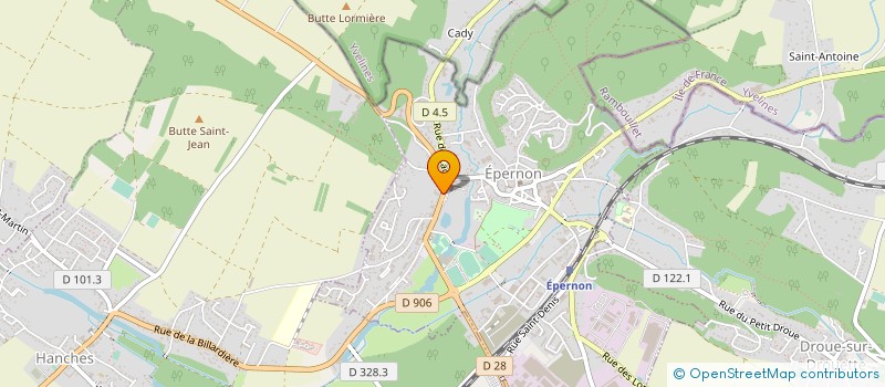 localisation de l'entreprise SPW PICTURES à EPERNON
