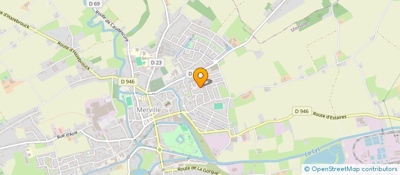 localisation de l'entreprise SPWN  MERVILLE