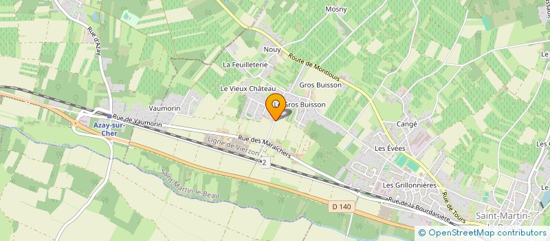 localisation de l'entreprise SPX  SAINT-MARTIN-LE-BEAU