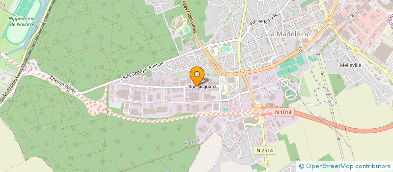 localisation de l'entreprise SPX FLOW TECHNOLOGY SAS  EVREUX