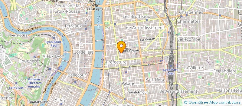 localisation de l'entreprise SPX PARTNERS  LYON