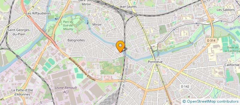 localisation de l'entreprise SPY  LE MANS