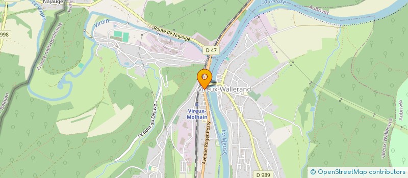 localisation de l'entreprise SPYD  VIREUX-MOLHAIN