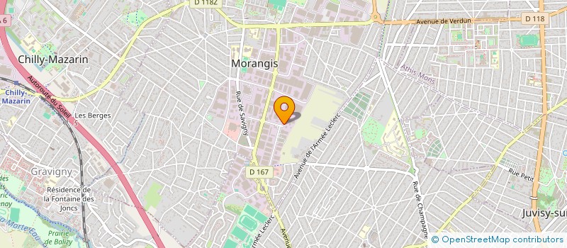 localisation de l'entreprise SPYD à MORANGIS