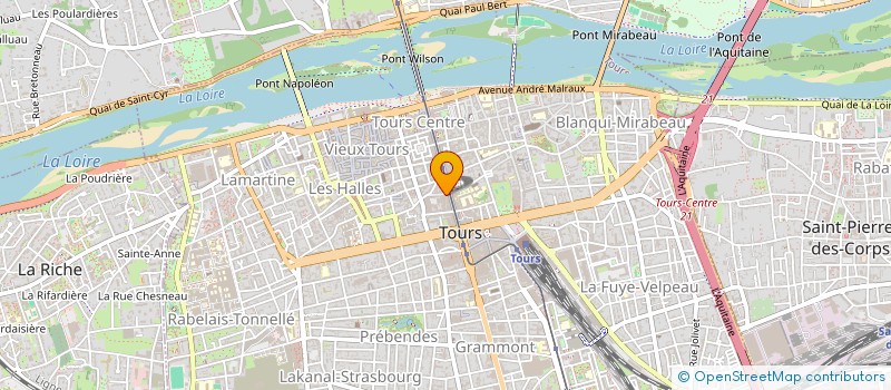 localisation de l'entreprise SPYDIAG à TOURS