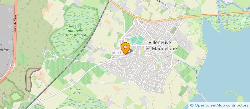 localisation de l'entreprise SPYMAJE  VILLENEUVE-LES-MAGUELONE