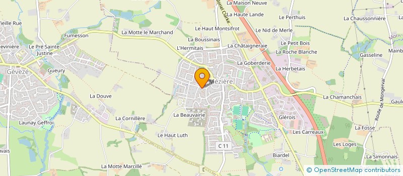 localisation de l'entreprise SPYQUETYM  LA MEZIERE