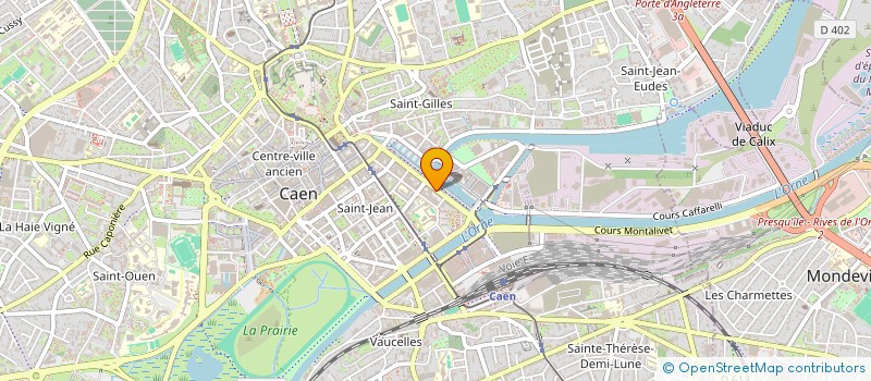 localisation de l'entreprise SPYRAL à CAEN