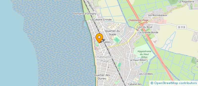 localisation de l'entreprise SPYRALE à CHATELAILLON-PLAGE