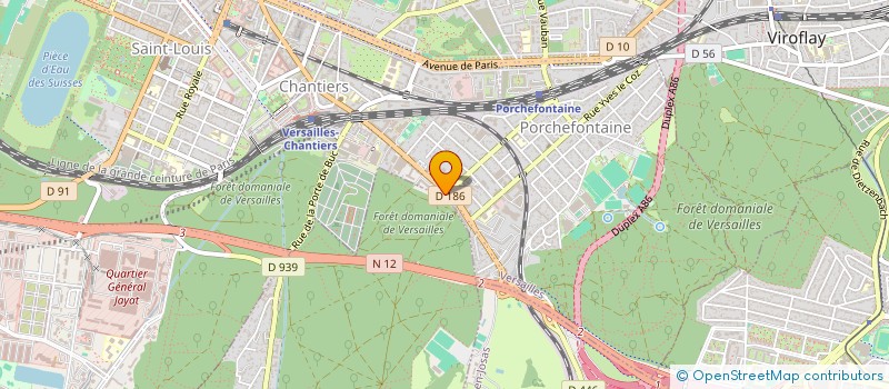 localisation de l'entreprise SPYRIT SYSTEMES D'INFORMATION à VERSAILLES