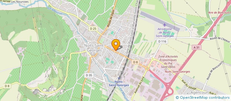 localisation de l'entreprise SPYRO à NUITS-SAINT-GEORGES